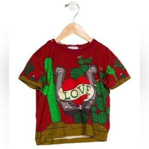 Dolce & Gabbana Boys' Toddler Printed Short Sleeve T-Shirt